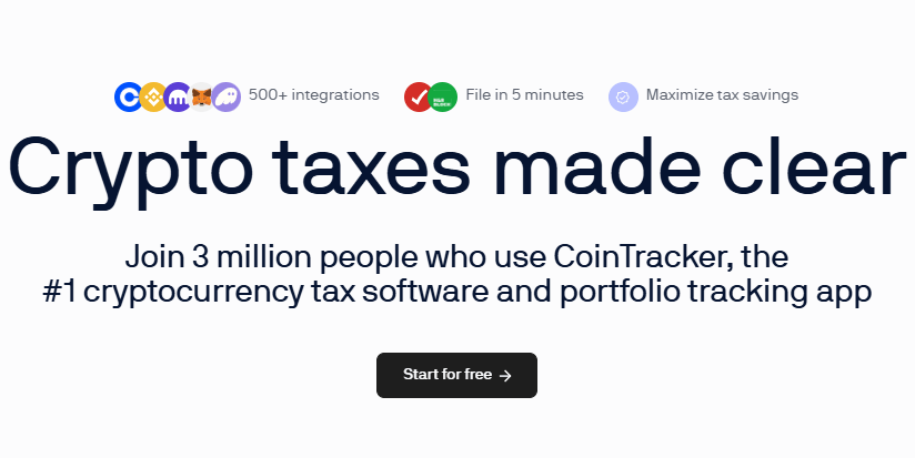 CoinTracker Sign Up